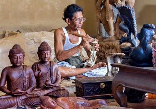 Ubud Art Village & Volcano, Bali Tour